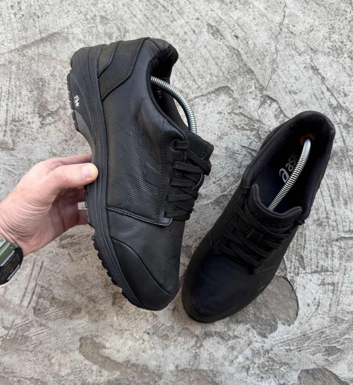 Asics ASICS Y2K ODYSSEY HYPE JAPANESE LEATHER GORPCORE SNEAKERS Size US 10.5 / EU 43-44 - 1 Thumbnail
