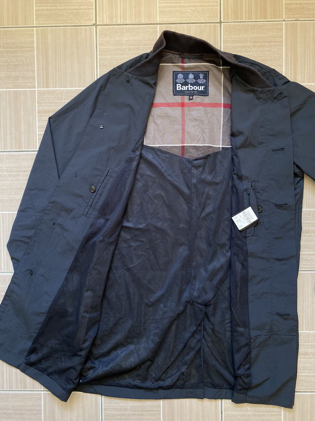 Barbour × Designer Barbour Dress Tartan Long Coach Jacket Size US M / EU 48-50 / 2 - 2 Thumbnail