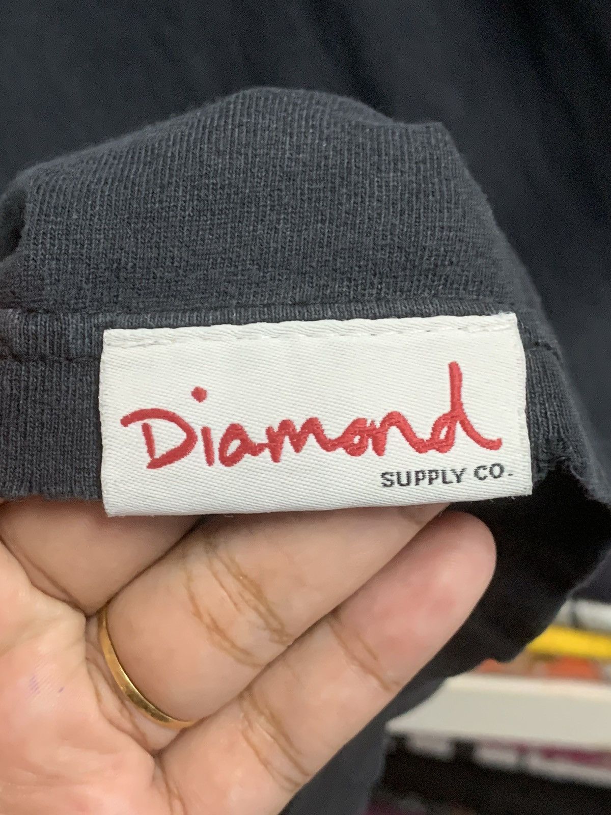 Vintage Vintage Diamond supply logo t-shirt Size US L / EU 52-54 / 3 - 10 Thumbnail