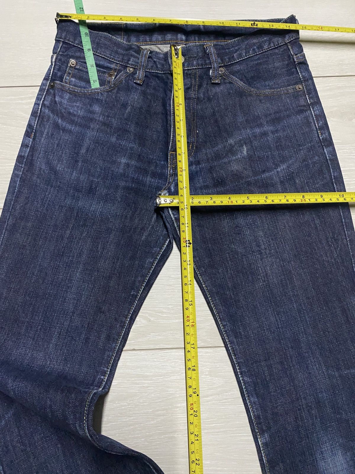 Burgus Plus Vintage Japan Brand Burgus Plus Blue Wash Flare Jeans Size US 29 - 15 Thumbnail