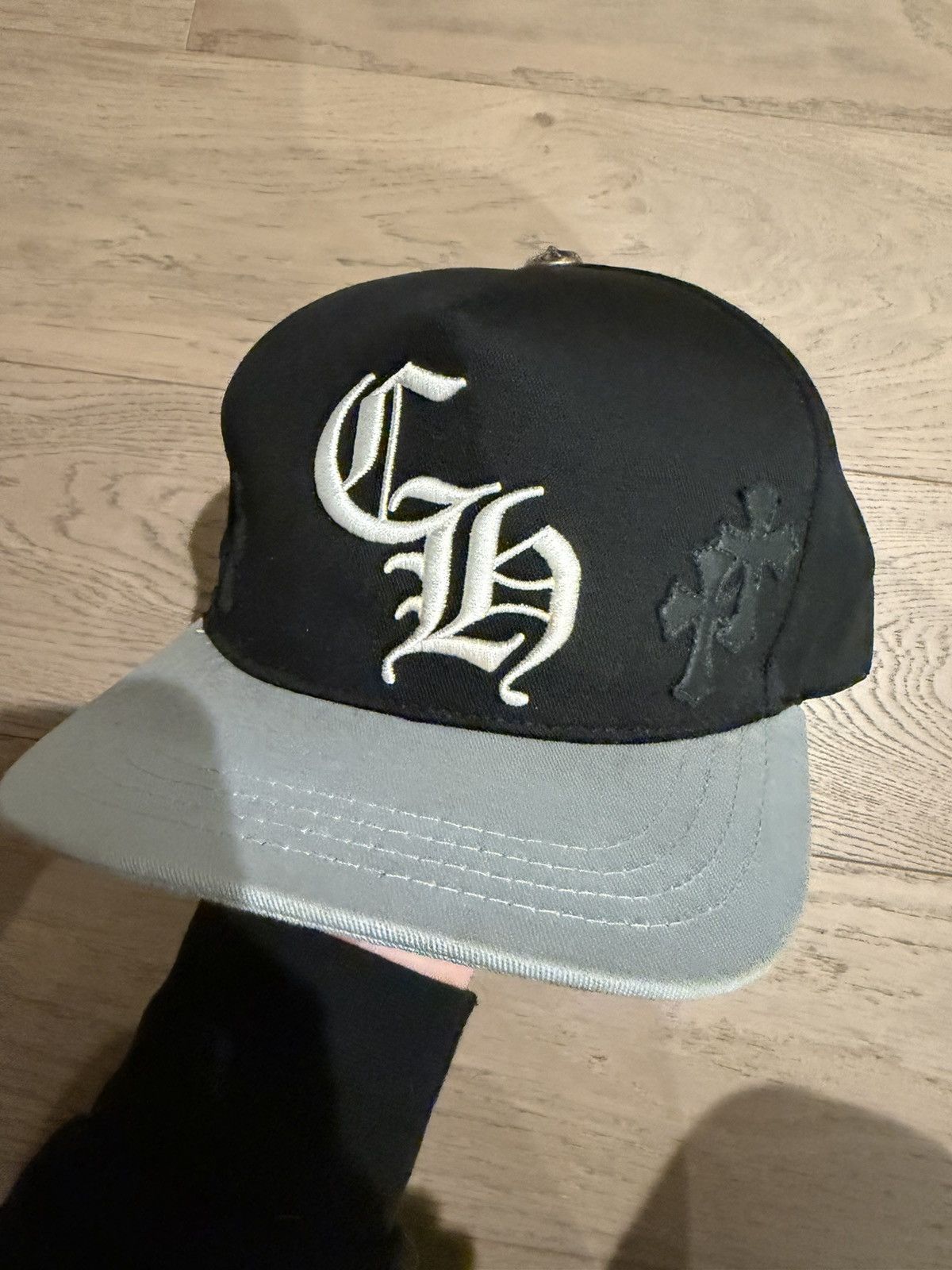 Chrome Hearts Chrome hearts black and grey patch hat Size ONE SIZE - 1 Thumbnail