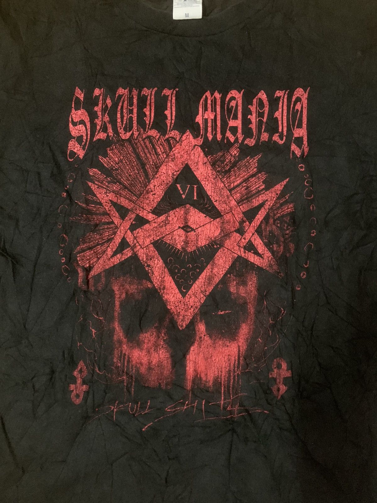 Band Tees × Japanese Brand Skullshit Hardliner Skullmania Vol.6 Promo Tee Size US M / EU 48-50 / 2 - 3 Thumbnail