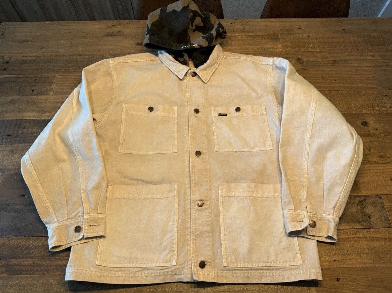 Supreme Supreme worn chore jacket Size US XL / EU 56 / 4 - 3 Thumbnail