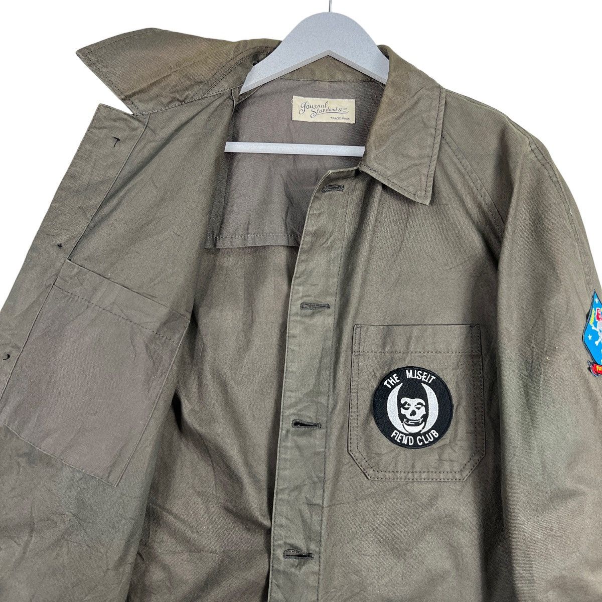 Journal Standard 🔥 Journal Standard patch military jacket Made in japan Size US M / EU 48-50 / 2 - 10 Thumbnail