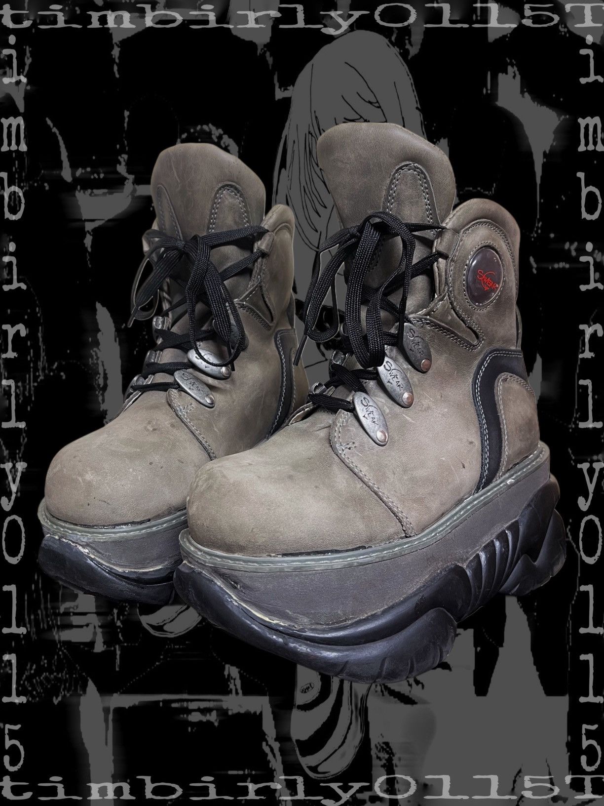 ブーツ　swear SWEAR London Street Mix 07 Rave Platform Boot | Grailed