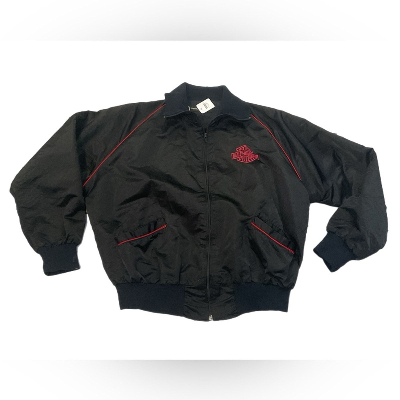 Harley Davidson Vintage 90s Harley Davidson Jacket Size US XL / EU 56 / 4 - 1 Thumbnail