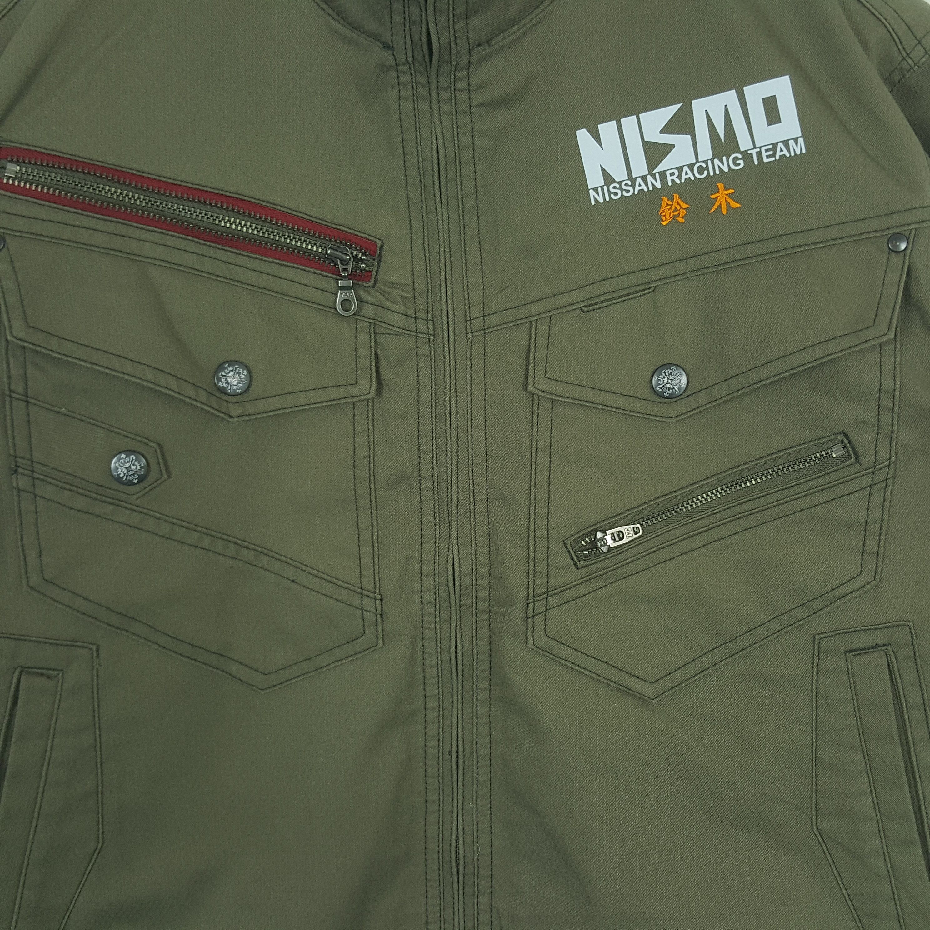 Japanese Brand × Vintage Vintage Nismo Nissan Racing Team Custom Art Jacket C284N14 Size US M / EU 48-50 / 2 - 4 Thumbnail