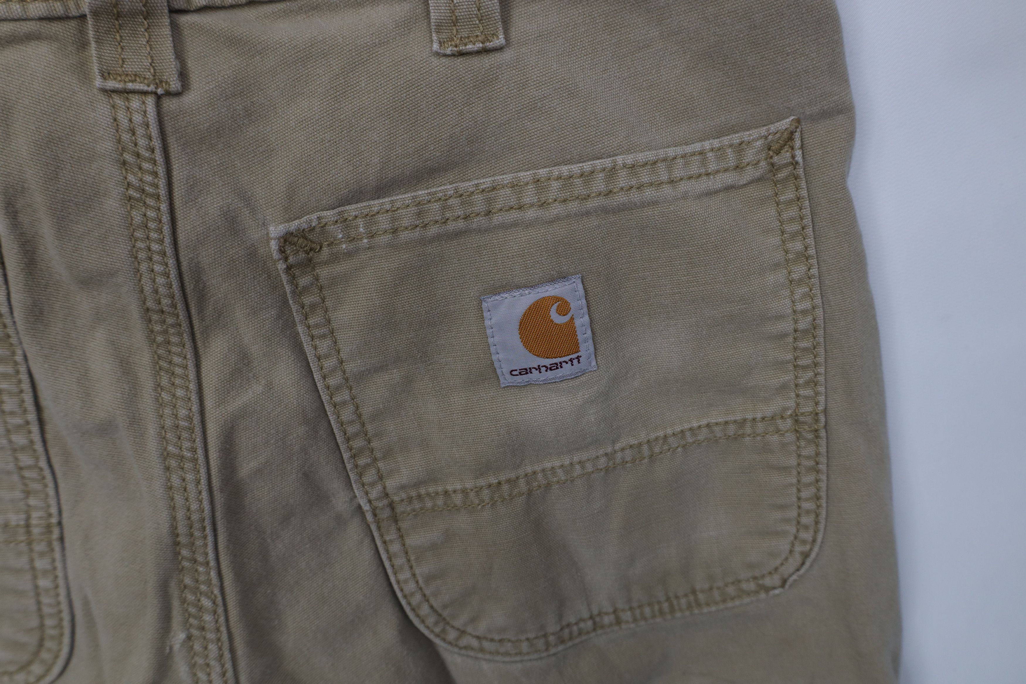 Carhartt Vintage Y2K Carhartt Relaxed Fit Wide Leg Dungaree Pants Size US 32 / EU 48 - 15 Thumbnail