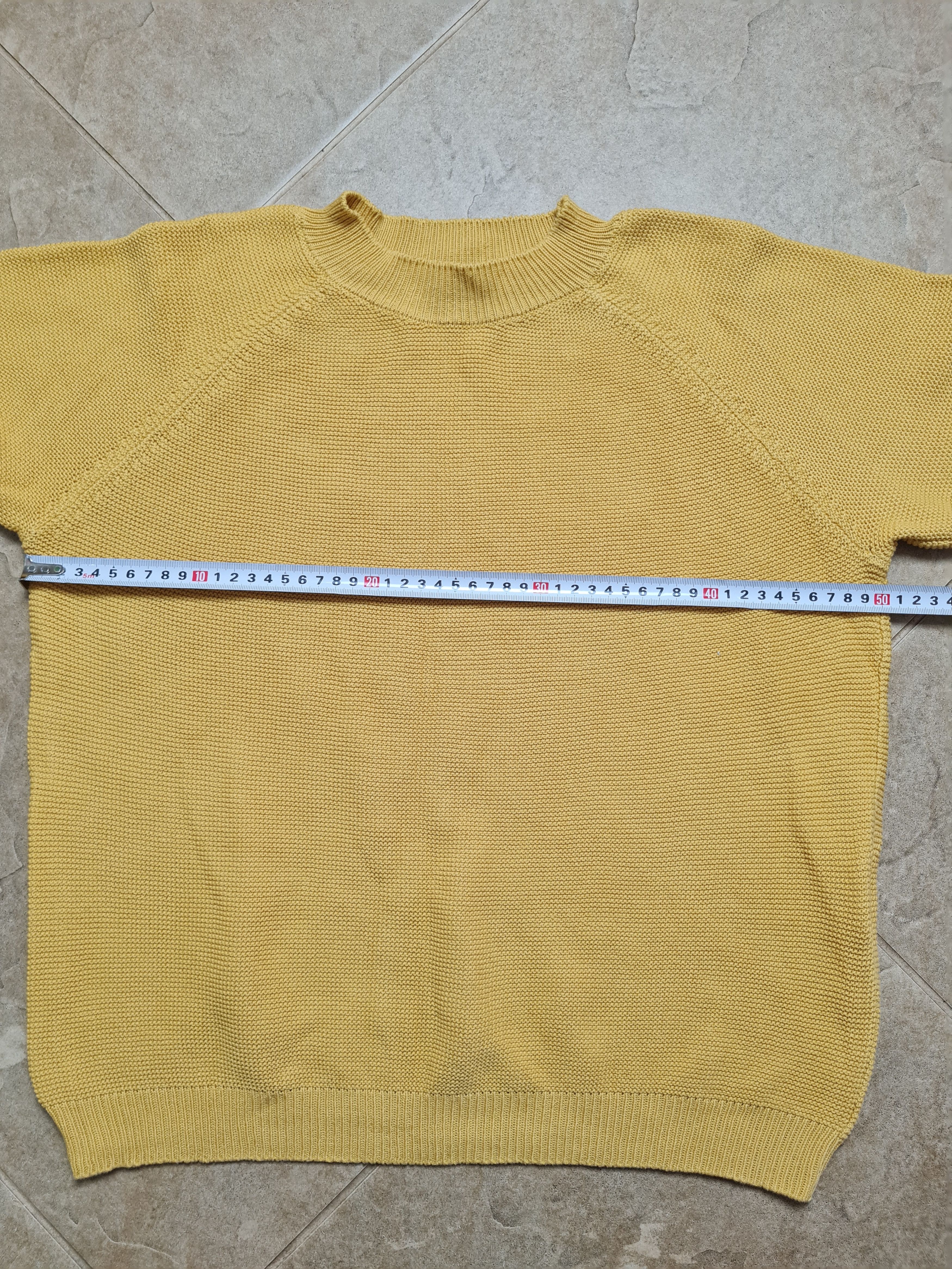 Max Mara Weekend Max Mara Womens Yellow Knit Sweater Raglan Sleeve Size M / US 6-8 / IT 42-44 - 5 Thumbnail