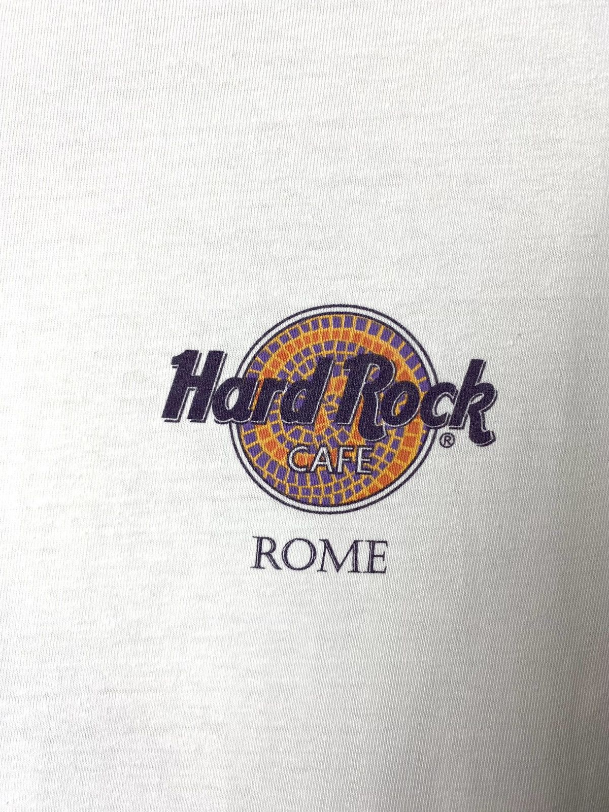 Hard Rock Cafe Vintage 80-90’s Hard Rock Cafe Rome Italy TShirt Size US M / EU 48-50 / 2 - 4 Thumbnail