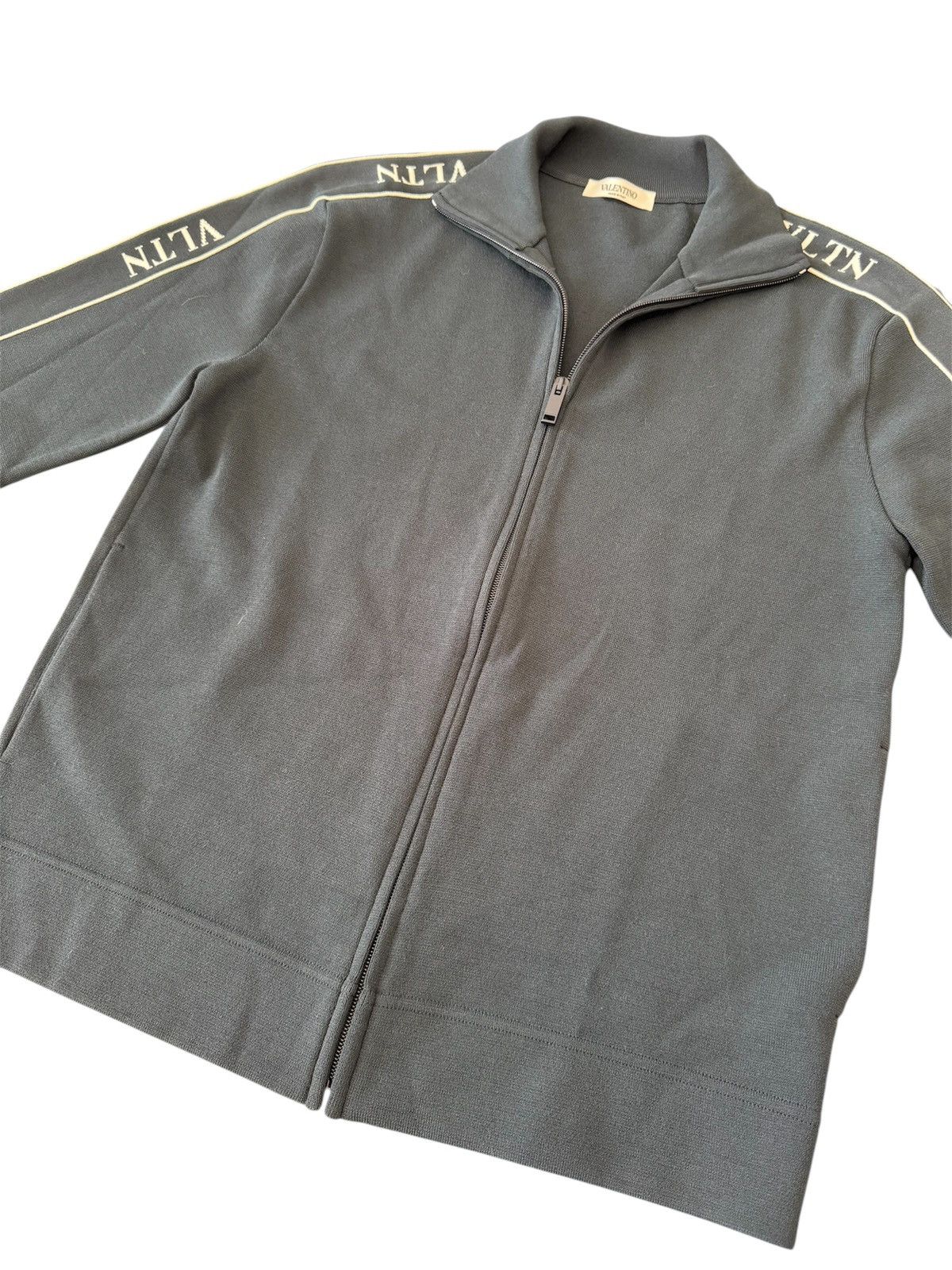 Valentino Valentino Garavani Navy Zip Sweatshirt Size US S / EU 44-46 / 1 - 2 Thumbnail