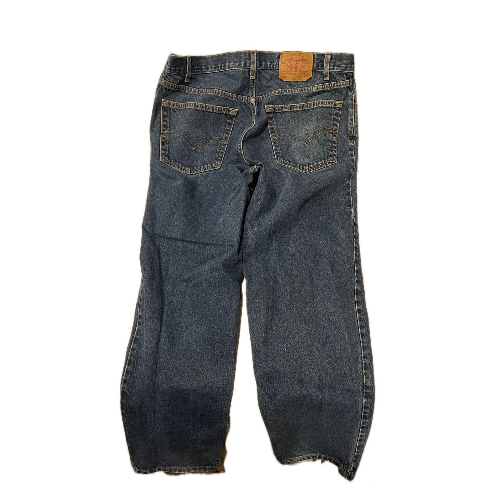 Levi's Levi's 550 Relaxed Fit Tapered Leg Jeans 38x32 Size US 38 / EU 54 - 2 Thumbnail