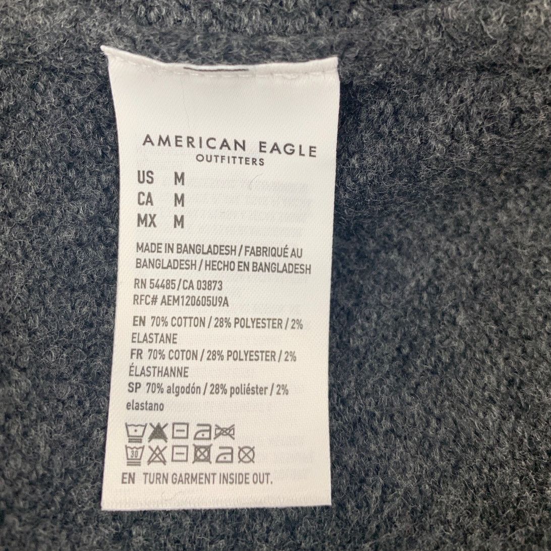 American Eagle Outfitters New American Eagle Mens Medium PolyCotton Knit Sweater Size M / US 6-8 / IT 42-44 - 4 Thumbnail