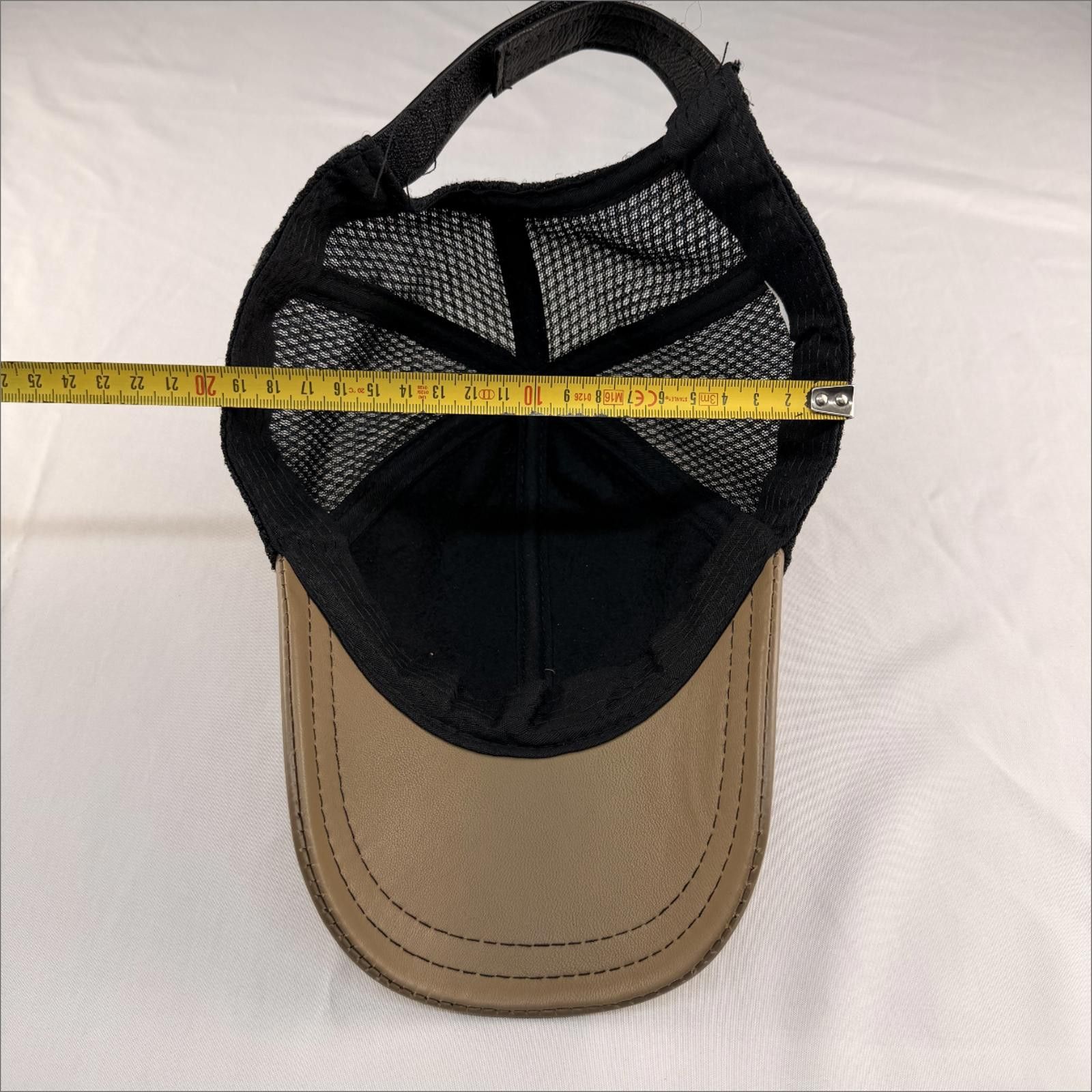 Other Genuine Leather & Mesh Trucker Cap - Premium Brown - NWOT Size ONE SIZE - 7 Thumbnail