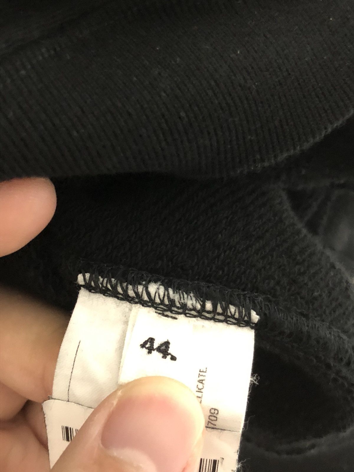 Takahiromiyashita The Soloist. 2021 DOE(S) OVERSIZED CREWNECK BLACK Size US L / EU 52-54 / 3 - 4 Thumbnail