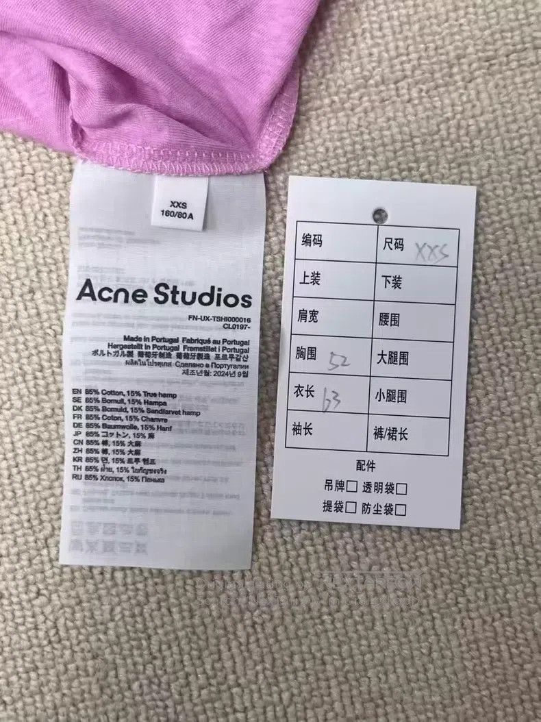Acne Studios Acne Studios Retro vintage 1996 letter print loose drop-sh Size US XXS / EU 40 - 4 Thumbnail