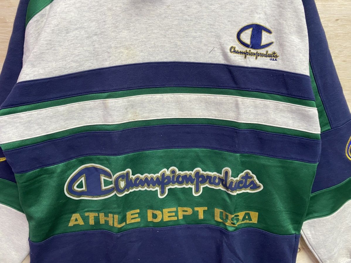 Champion Vintage champion big logo spell out sweatshirt Size US XL / EU 56 / 4 - 2 Thumbnail