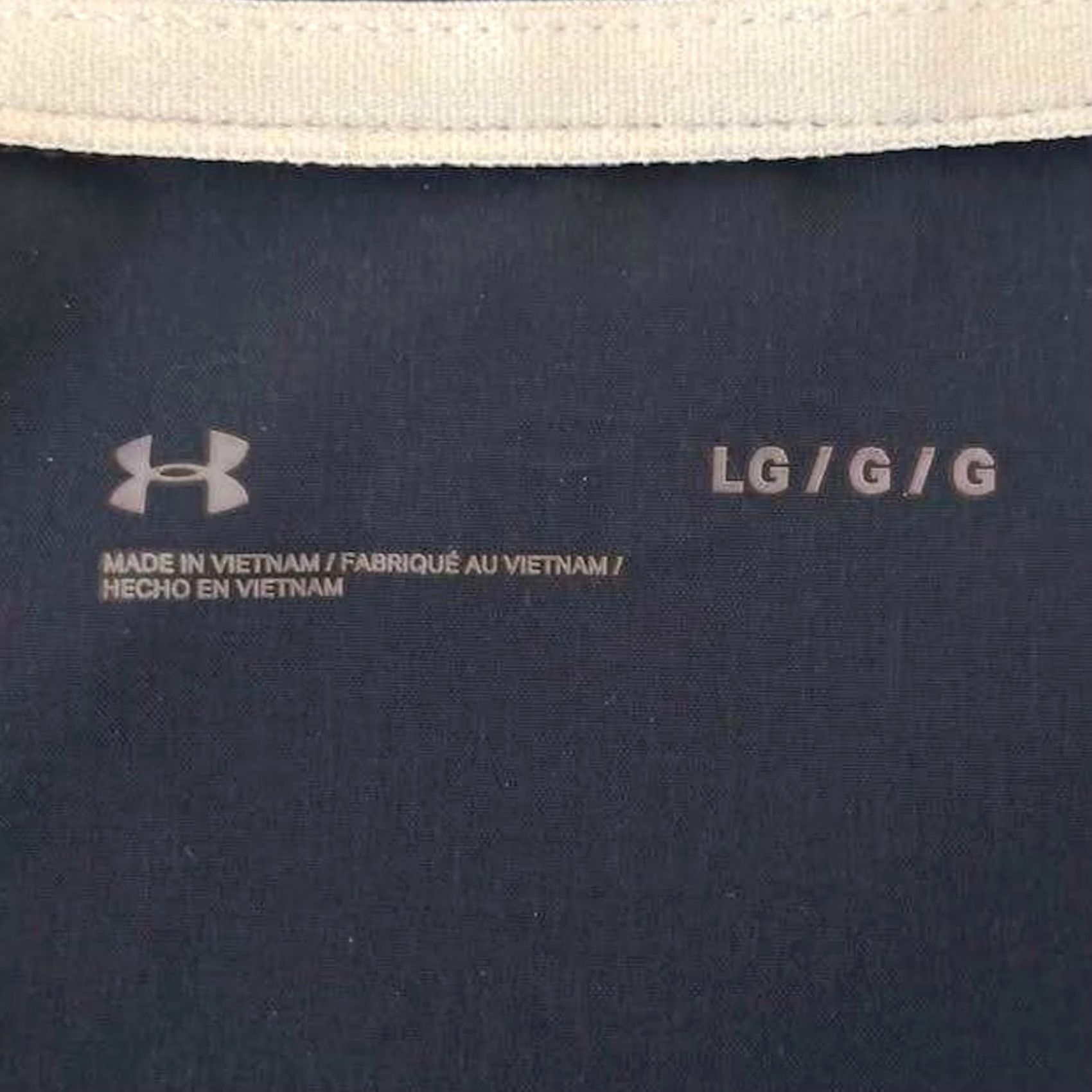 Under Armour Under Armour Womens L Storm Jacket Windbreaker Full Zip Navy & White Size L / US 10 / IT 46 - 6 Thumbnail