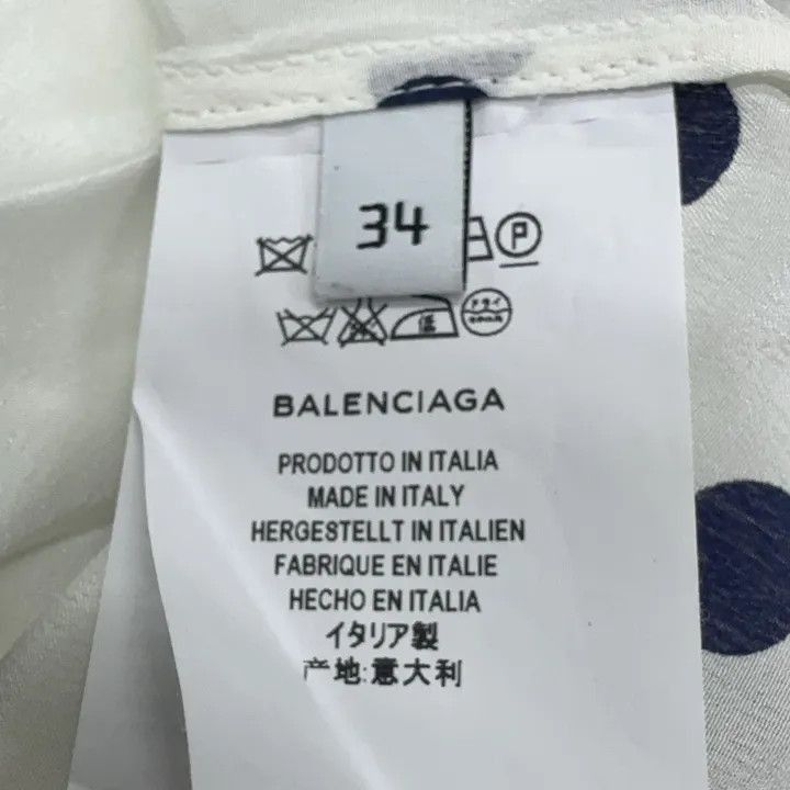 Balenciaga Balenciaga Balenciaga Stylish Polka Dot ButtonUp Shirt -25 Size US XXS / EU 40 - 2 Thumbnail