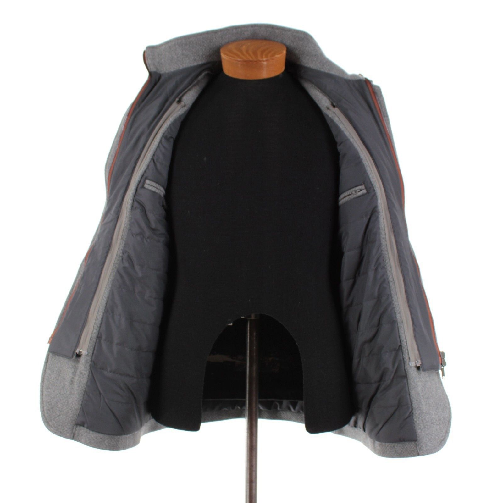 Luciano Barbera Luciano Barbera Jacket Size M US In Gray Wool Blend Size US M / EU 48-50 / 2 - 8 Thumbnail