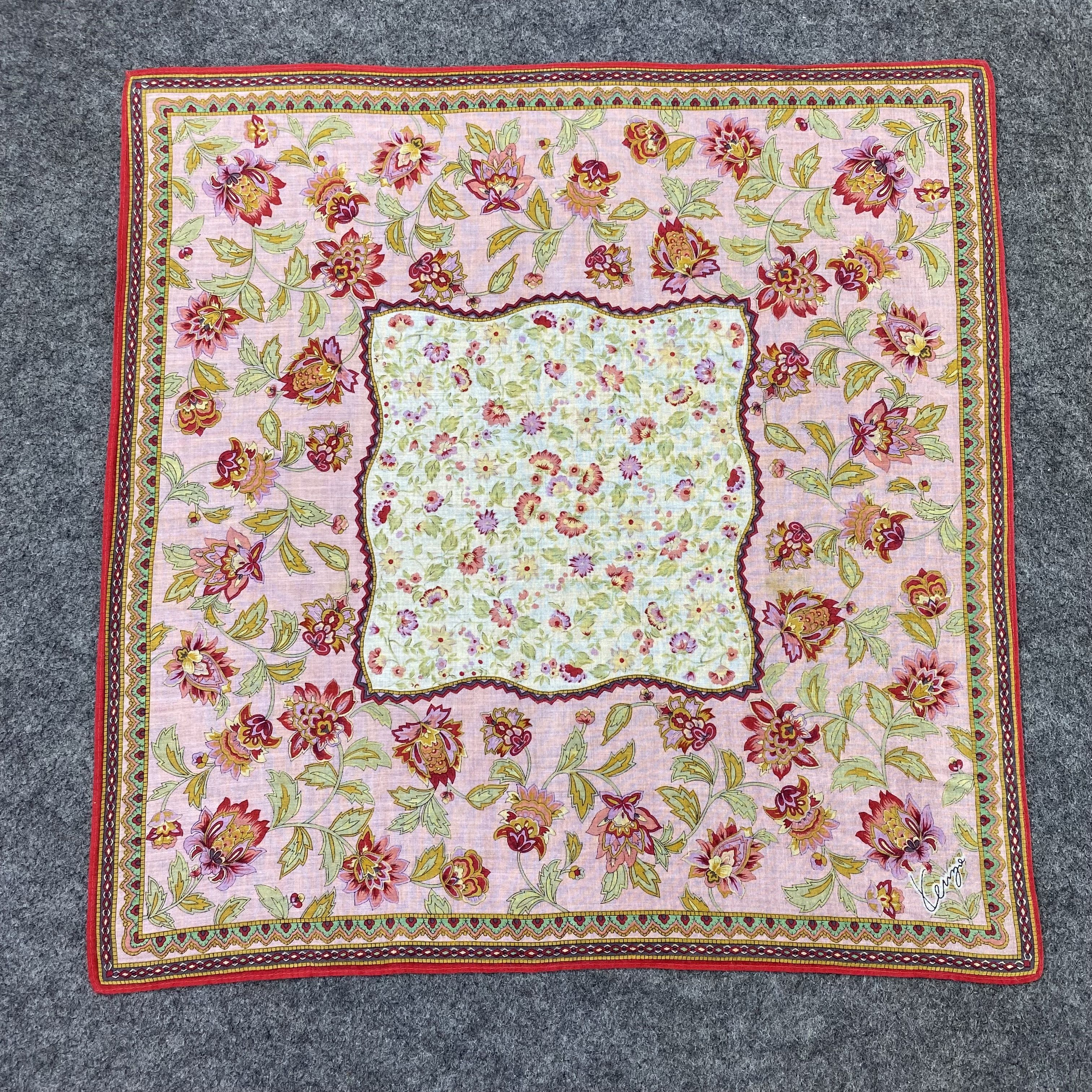 Kenzo Kenzo Handkerchief / Bandana / Neckerchief-B2367 Size ONE SIZE - 3 Thumbnail