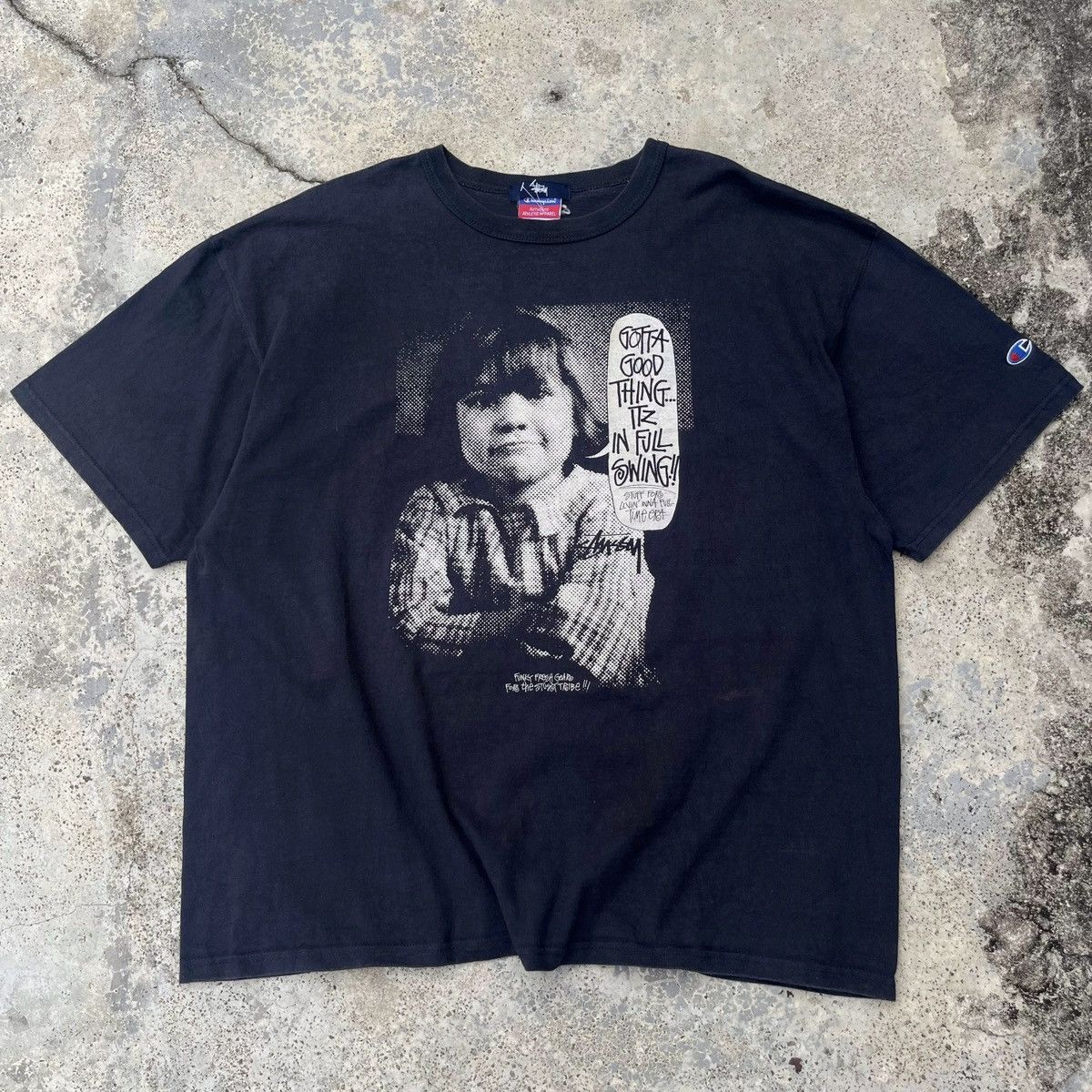 Stussy Stussy X Champion 2004 TOYOHASHI 9th Anniversary Rare Size US XL / EU 56 / 4 - 1 Thumbnail