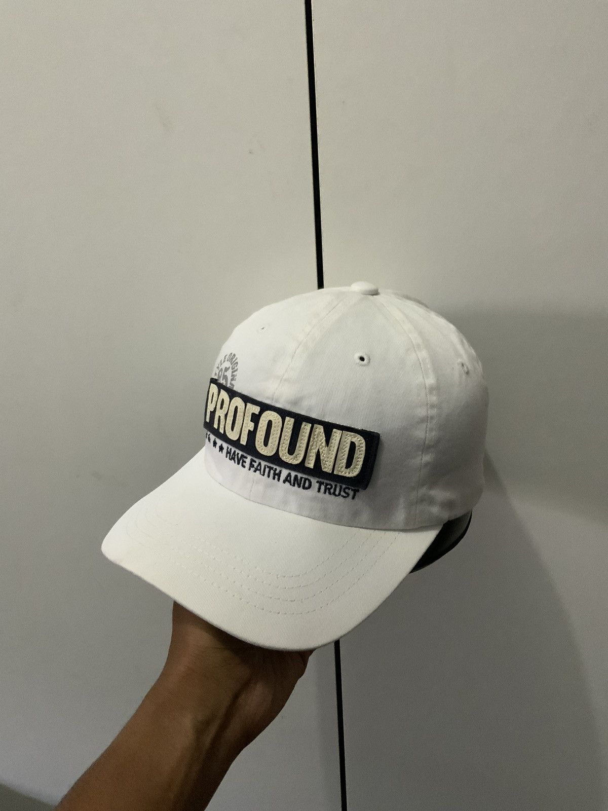Michel Klein Profound Michel Klein Paris White Hat Cap Size ONE SIZE - 2 Thumbnail
