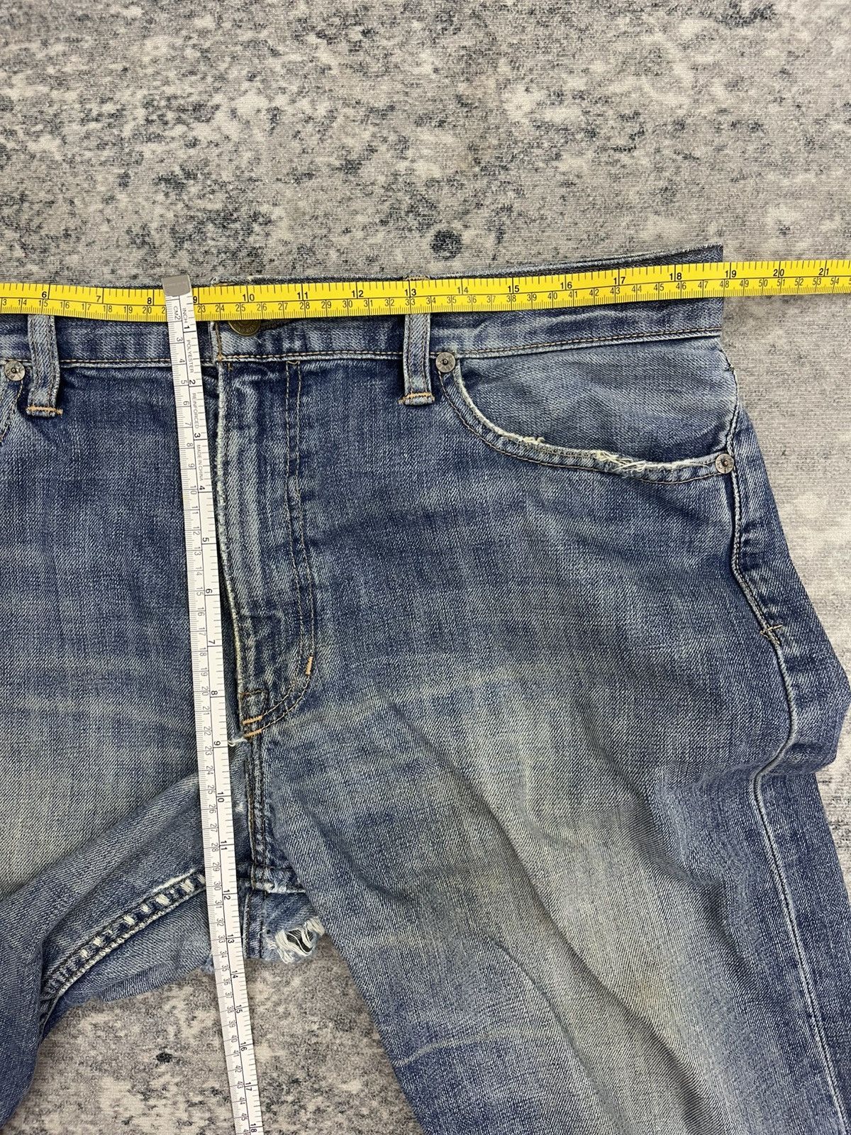 RRL Ralph Lauren Vintage Polo Ralph Lauren Baggy Distressed Denim Size US 36 / EU 52 - 23 Thumbnail