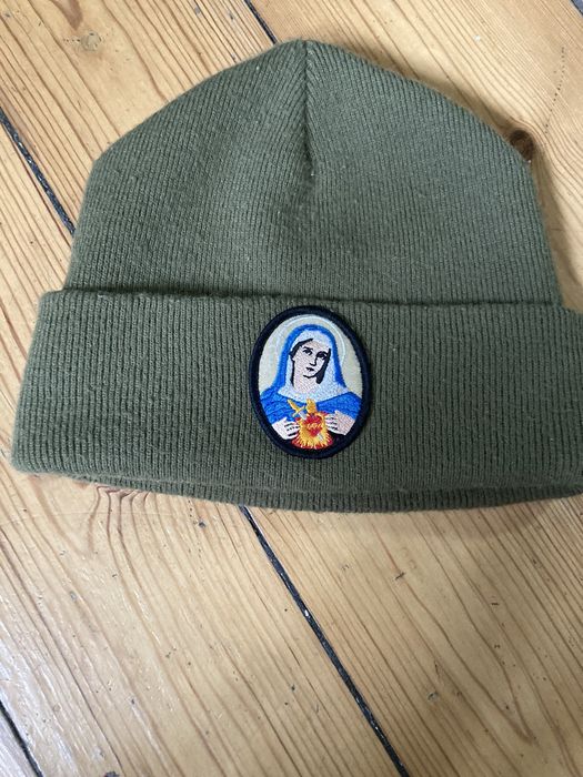 Supreme virgin mary store beanie