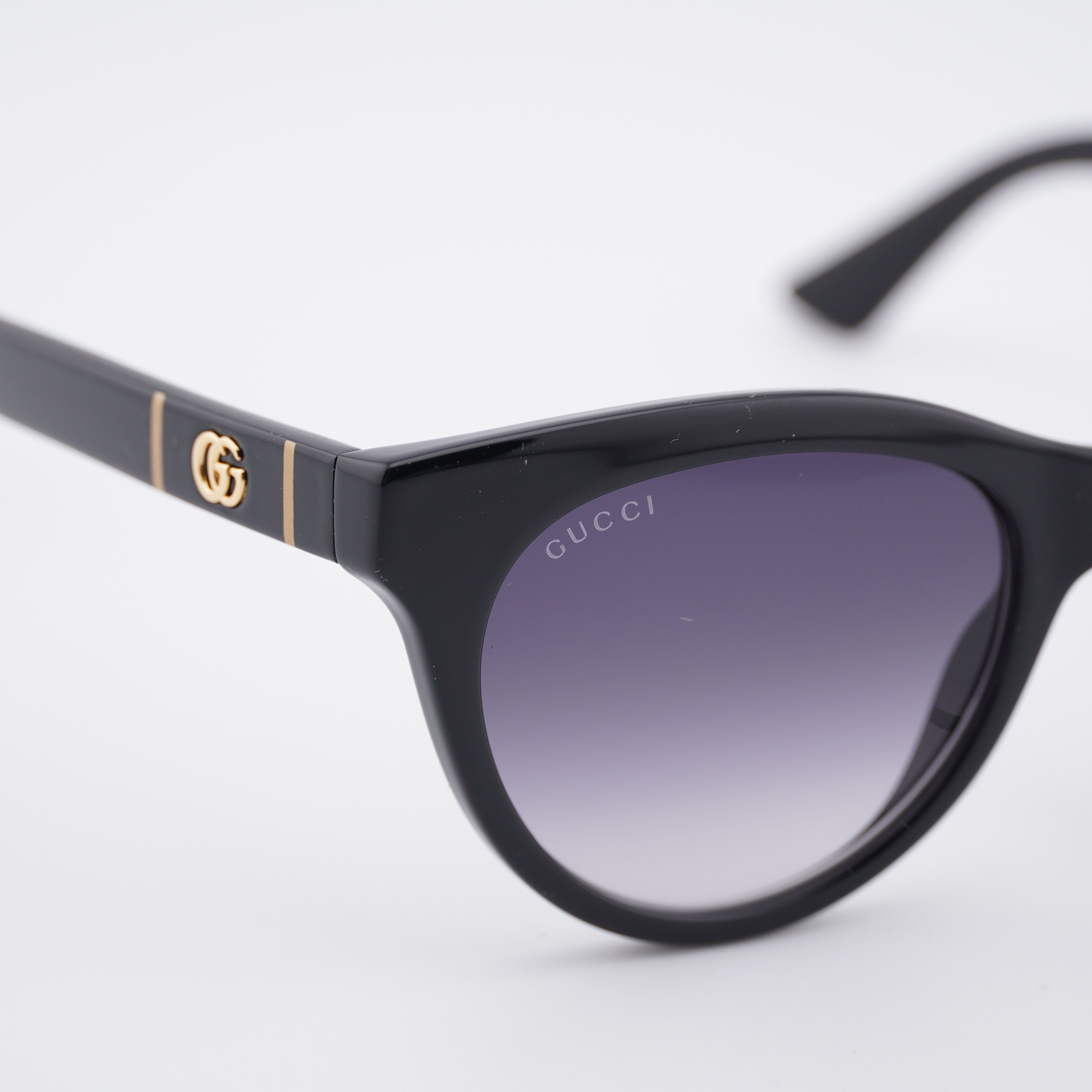 Gucci Gucci GG0763S 001 Women Sunglasses Black Cat Eye Frame Size ONE SIZE - 12 Thumbnail
