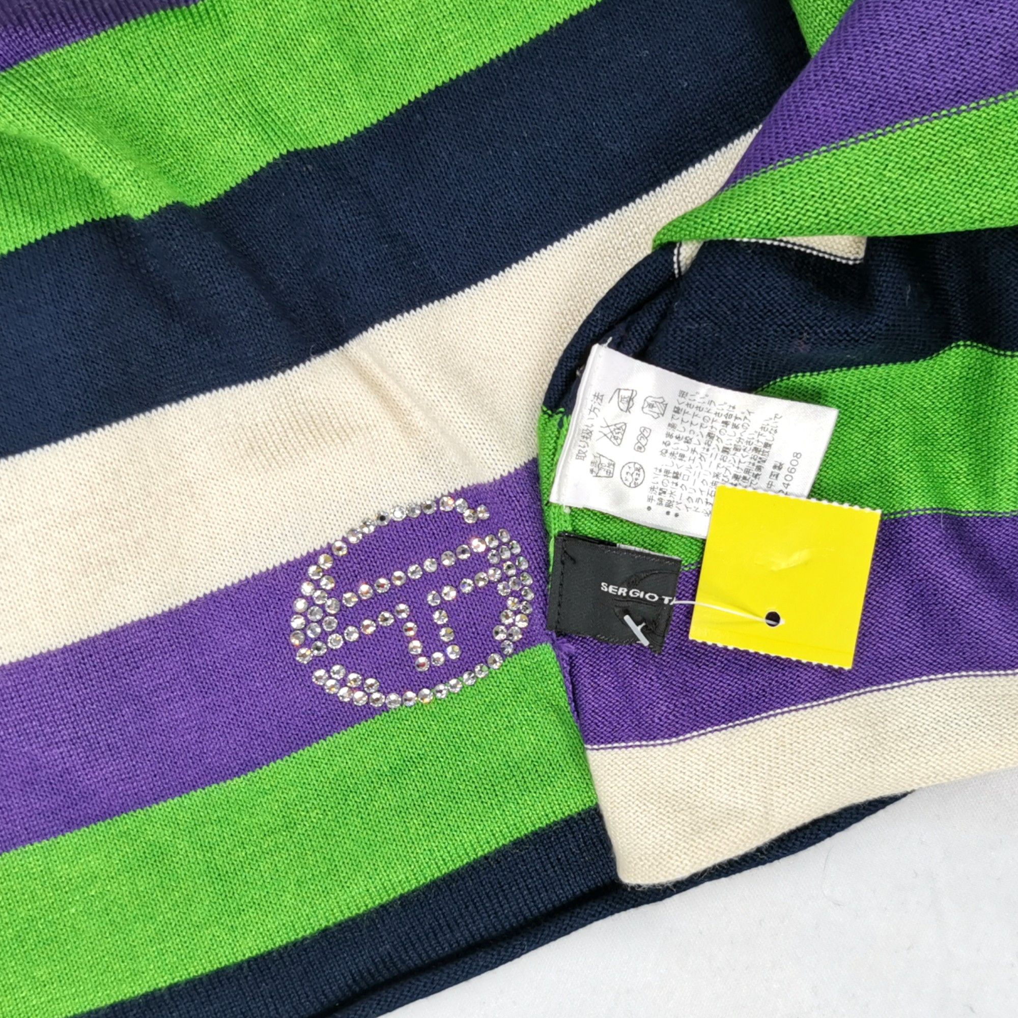Sergio Tacchini Vintage Sergio Tacchini Scarf Wool Cashmere Scarves. Size ONE SIZE - 4 Thumbnail