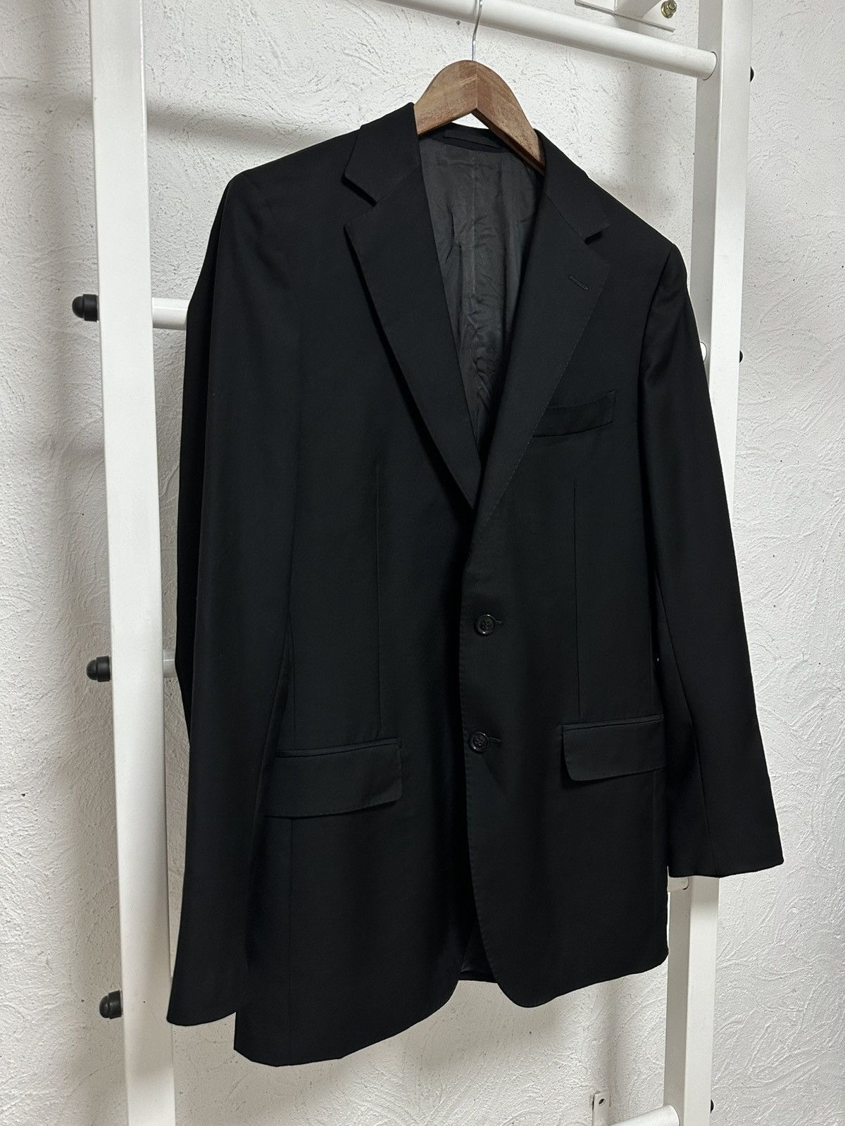 Suitsupply Suitsupply Men’s Black Blazer Jacket Pure Wool Size L Size 38L - 3 Thumbnail