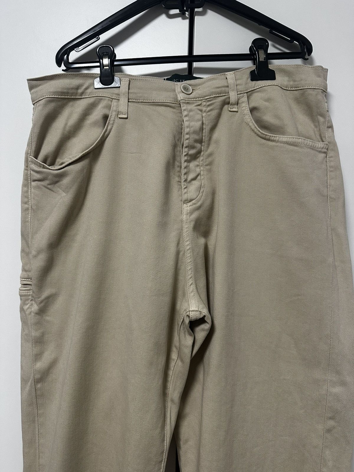 Other Beige Trousers Size US 34 / EU 50 - 2 Thumbnail