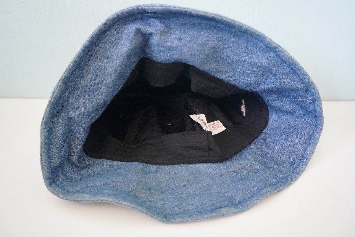 Japanese Brand × Vintage Hello kitty bucket hat blue denim embroidered hat cutie Size ONE SIZE - 5 Thumbnail