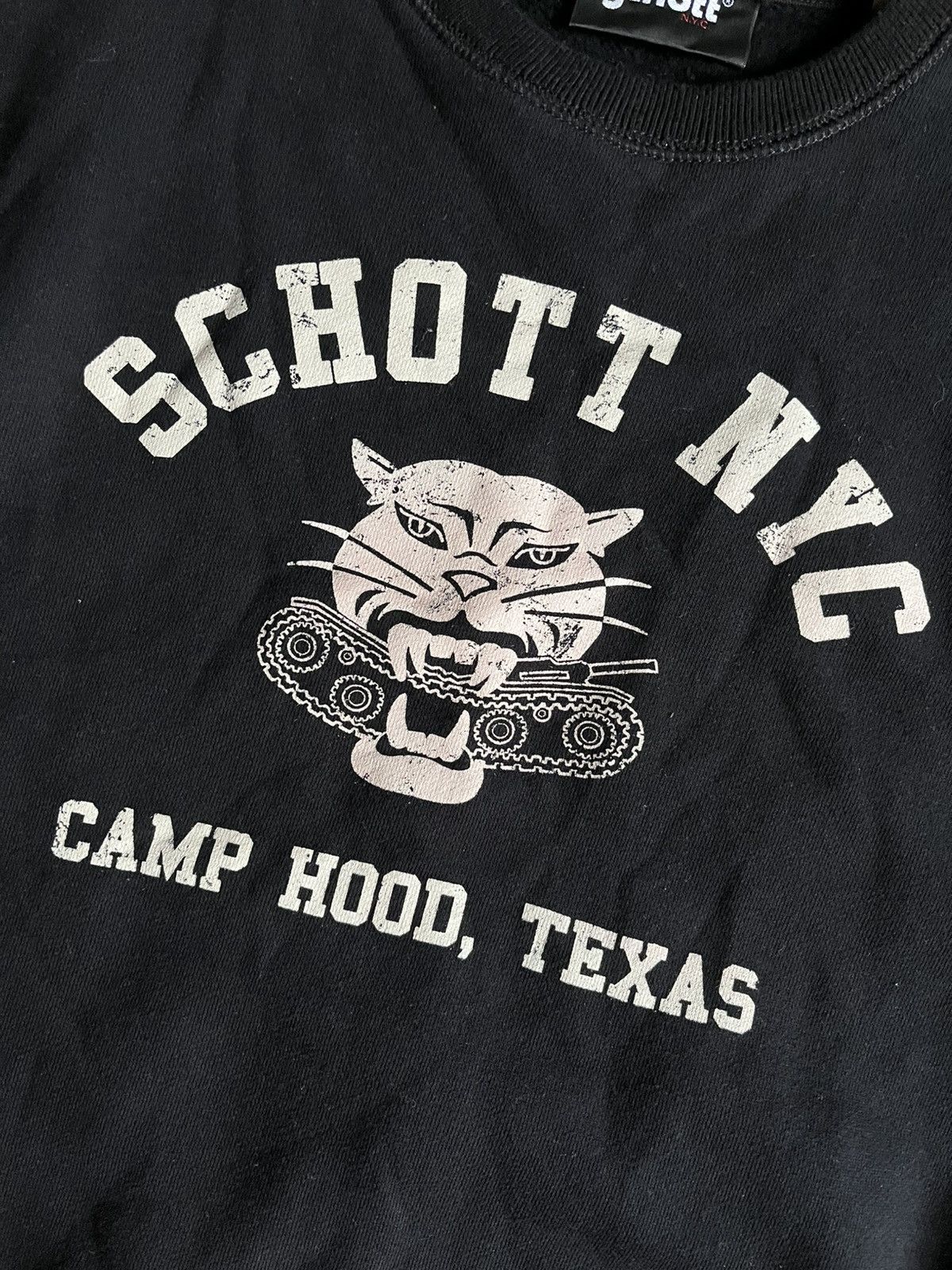 Schott Vintage Schott NYC Logo Sweatshirt Size S Size US S / EU 44-46 / 1 - 2 Thumbnail