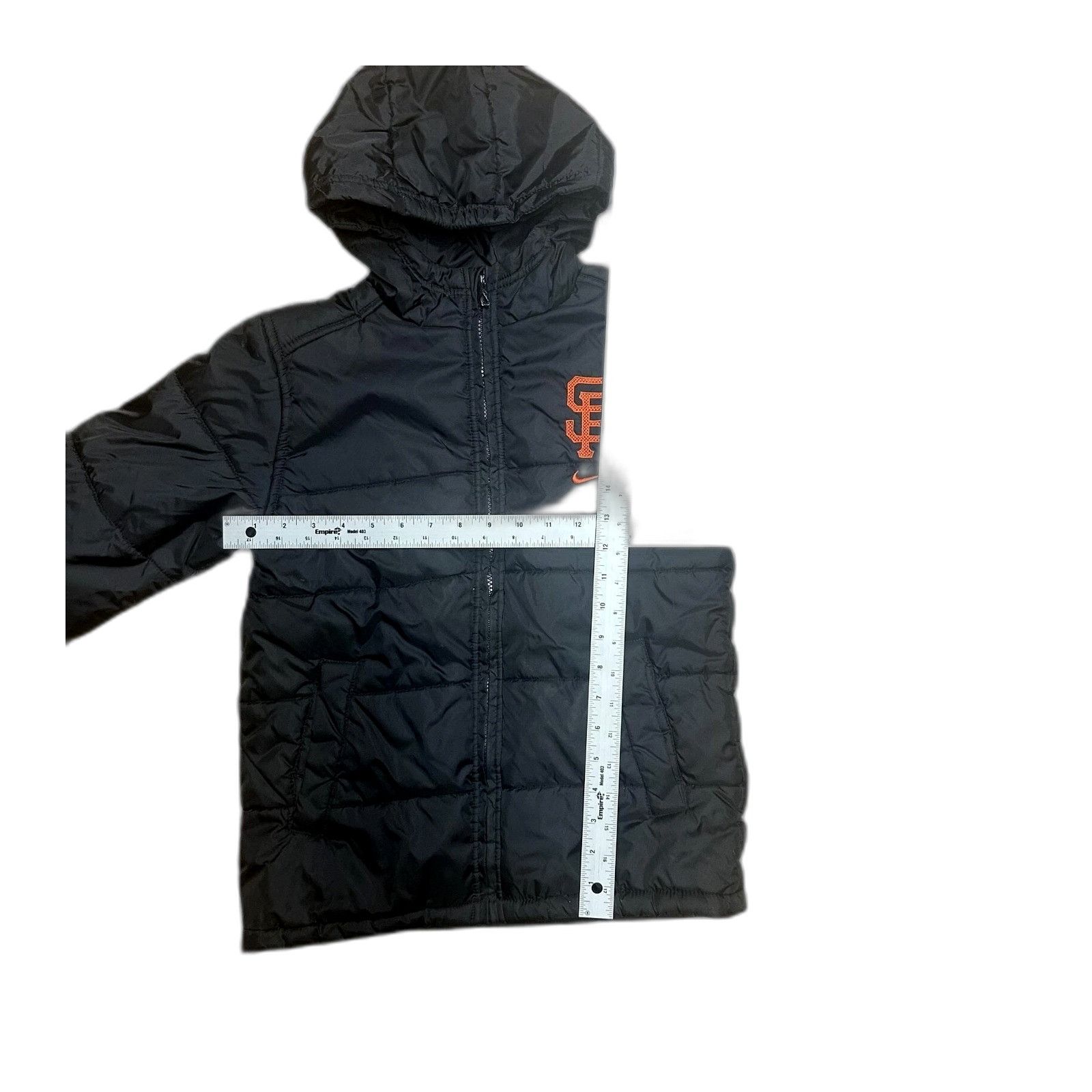 Nike Vintage Nike MLB Giants Puffer Jacket Y2K Black Youth Large Size US L / EU 52-54 / 3 - 4 Thumbnail