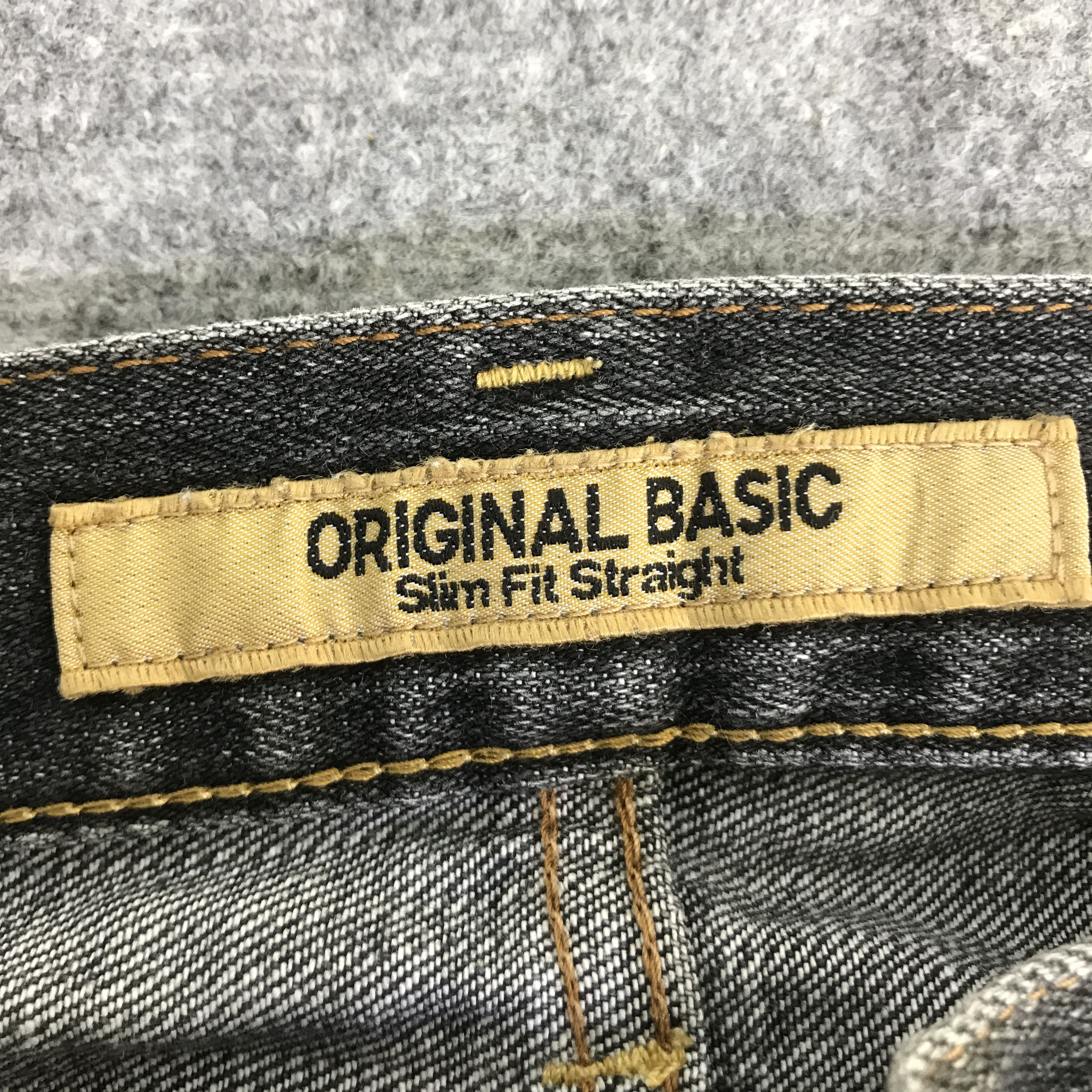 Uniqlo JAPANESE UNIQLO BLACK FADED JEANS PANTS K74B13 Size US 30 / EU 46 - 12 Thumbnail