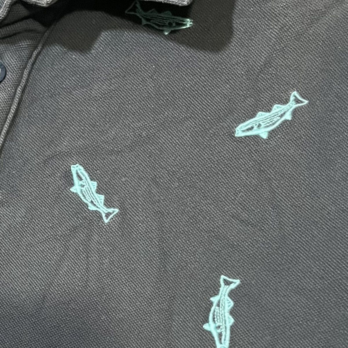 L.L. Bean LL Bean Embroidered Fish Polo Shirt Size US M / EU 48-50 / 2 - 2 Thumbnail