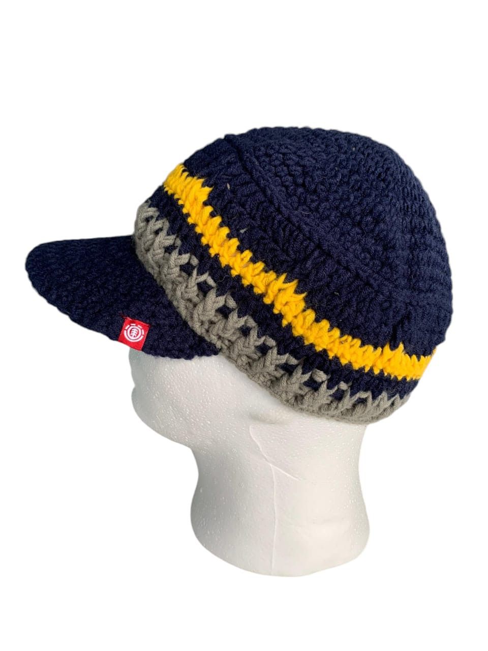 Element × Japanese Brand × Vintage Element Crowns Stripe Multicolour Knitted Hats Size ONE SIZE - 2 Thumbnail