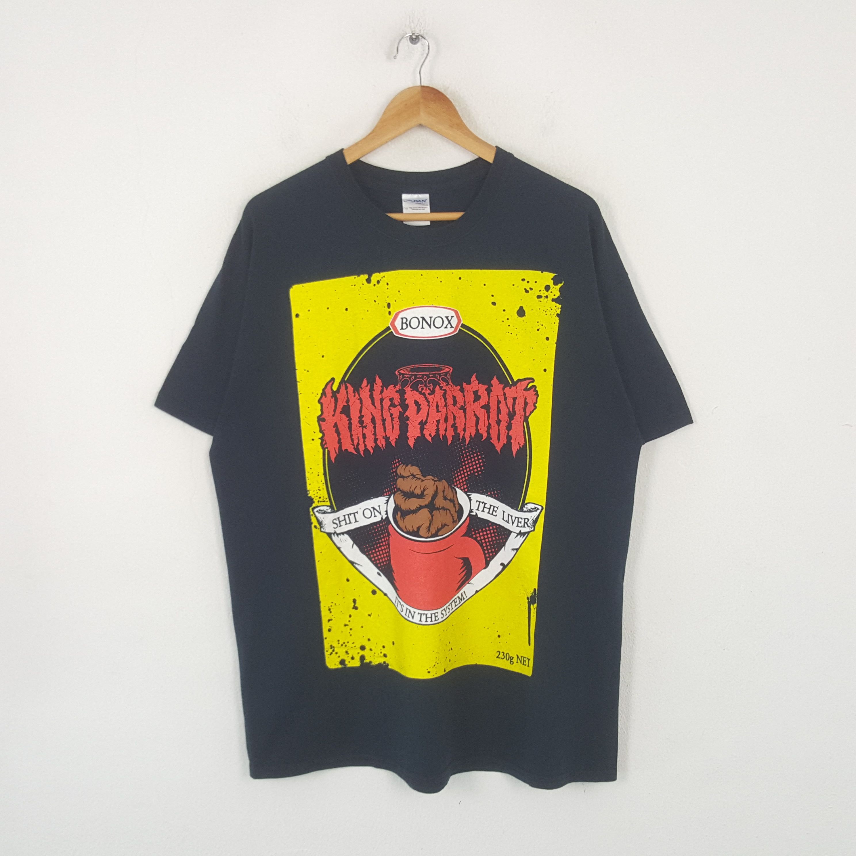 Band Tees Vintage King Parrot Australian Grindcore Band Tshirt RR13 Size US XL / EU 56 / 4 - 1 Thumbnail