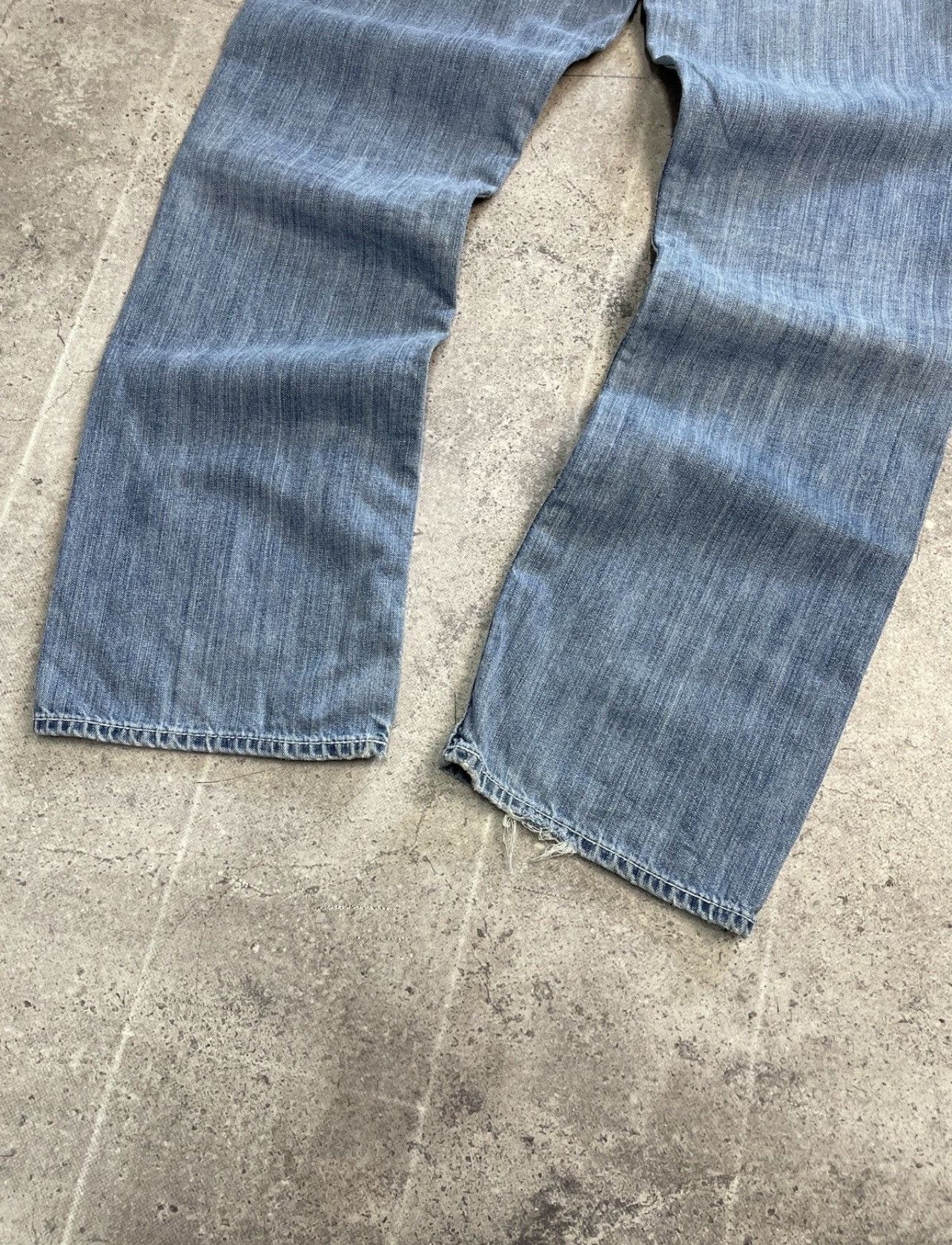 True Religion Vintage Y2K Big Star Like True Religion Y2K Distressed Jeans Size US 36 / EU 52 - 9 Thumbnail