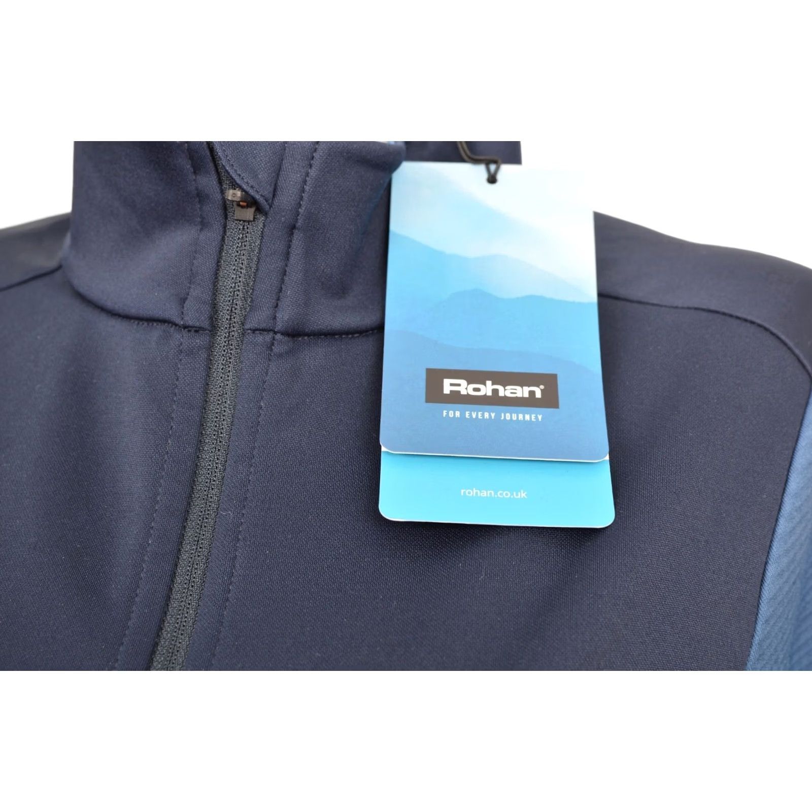 Vintage DDP Rohan Tellus Fleece Womens Cumbria Blue / True Navy Outdoor Hiking Jacket S Blue Womens 90s? Size S / US 4 / IT 40 - 2 Thumbnail