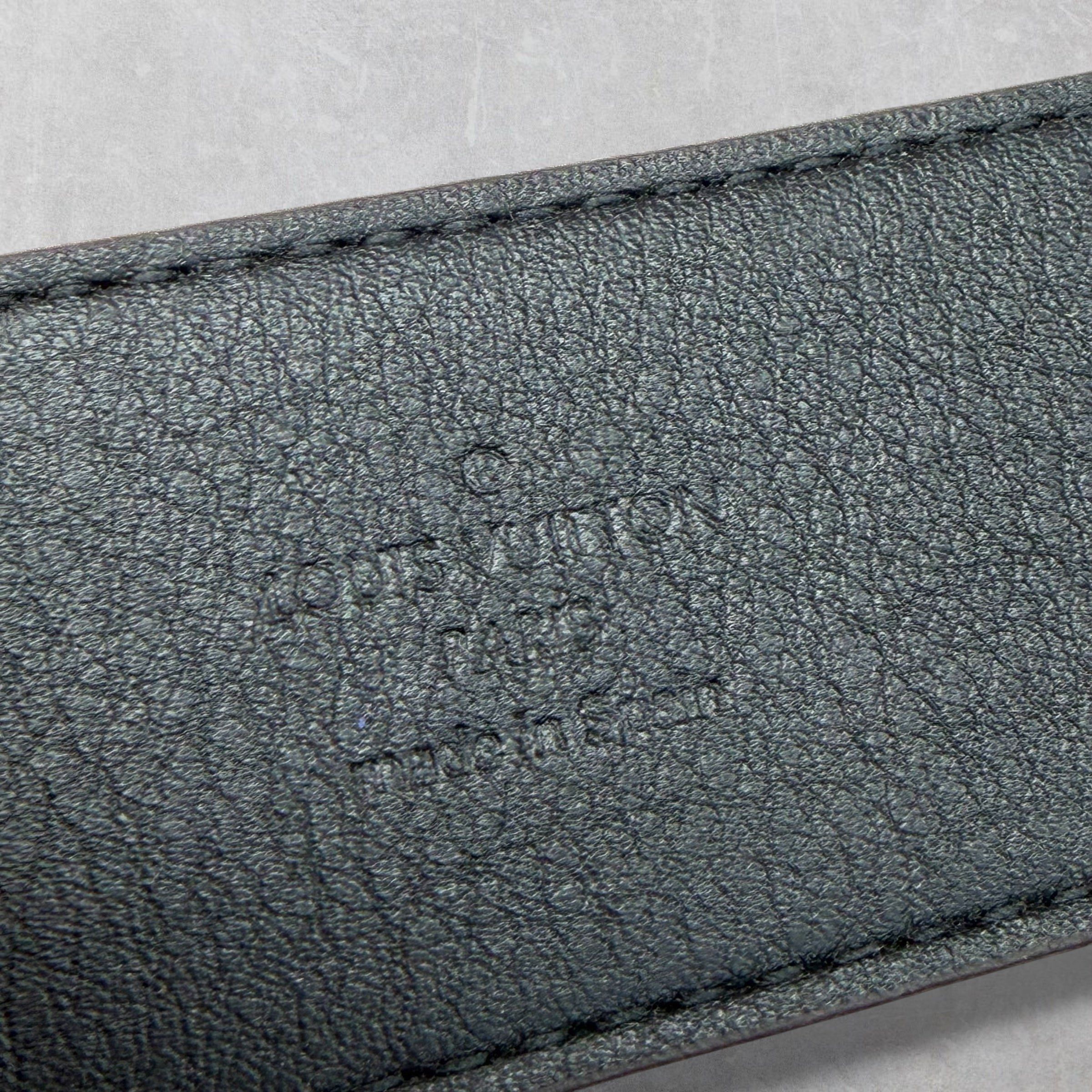 Louis Vuitton Louis Vuitton Orange LV Shape 40MM Monogram Belt 34 (95) Size 36 - 4 Thumbnail
