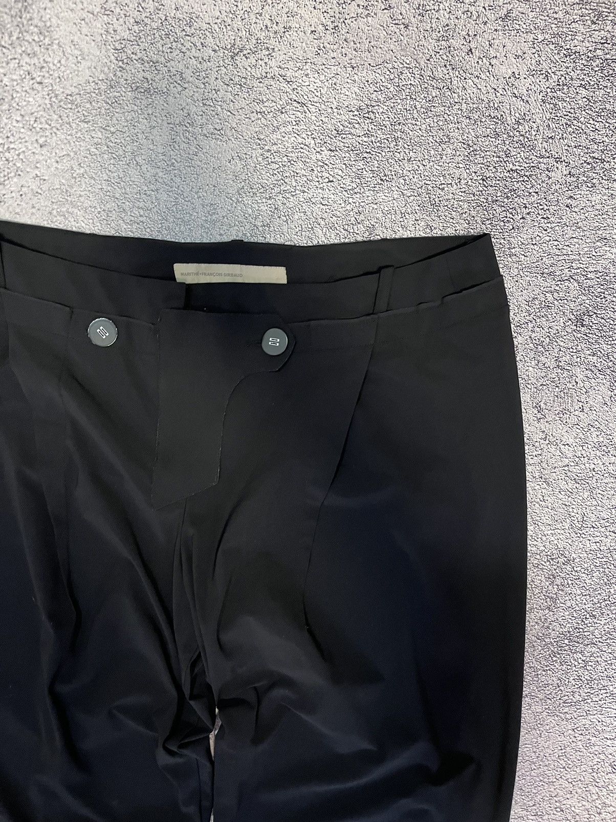 Marithe + Francois Girbaud Marithe Francois Girbaud Women Pants Black Nylon Size XL Size 34" / US 12 / IT 48 - 5 Thumbnail