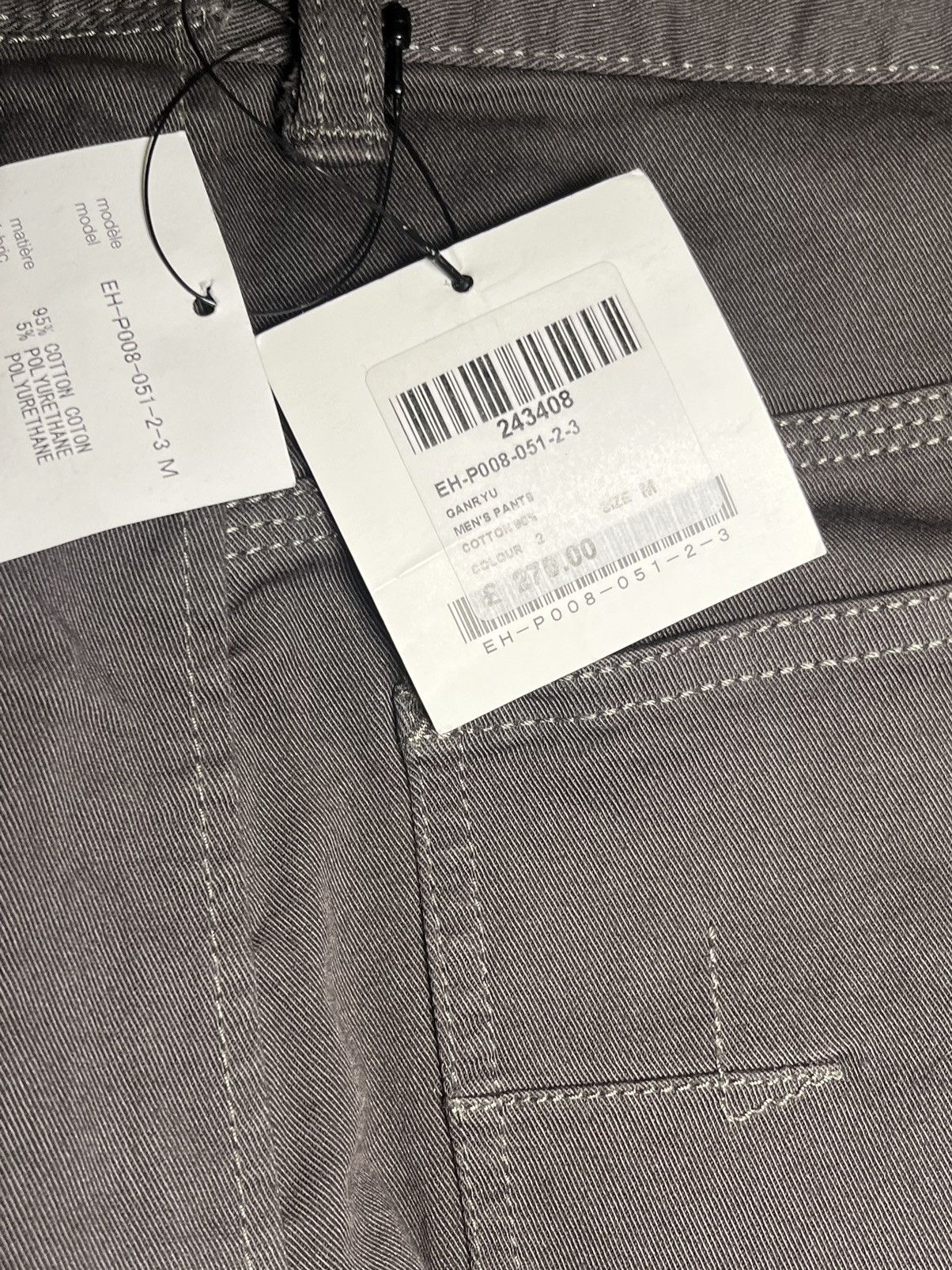 Comme des Garcons × Ganryu CDG X Ganryu Zip-up carpenter cargo trousers Size US 31 - 8 Thumbnail