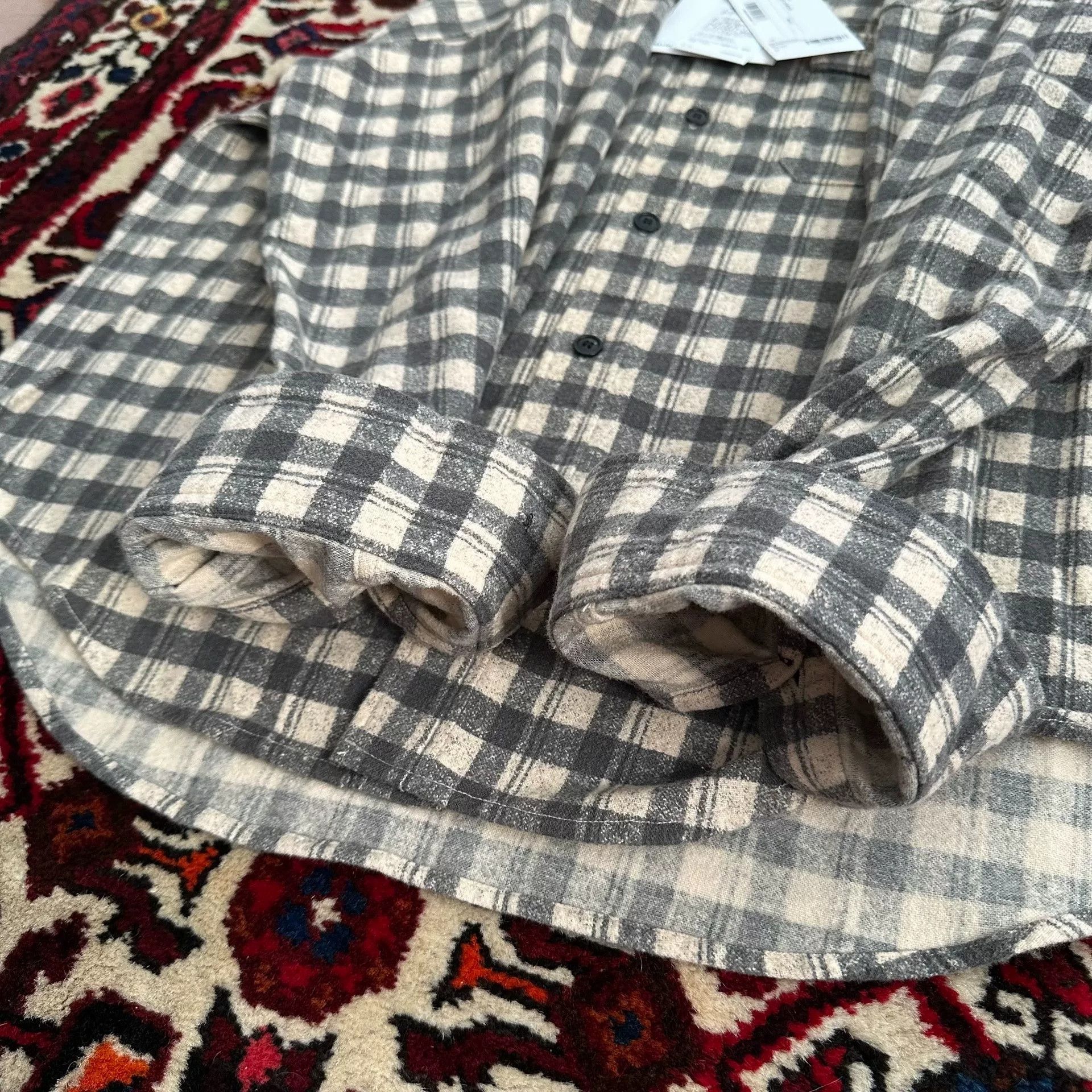 Visvim visvim 22AW Pioneer L/S Khadi Check Size US M / EU 48-50 / 2 - 5 Thumbnail