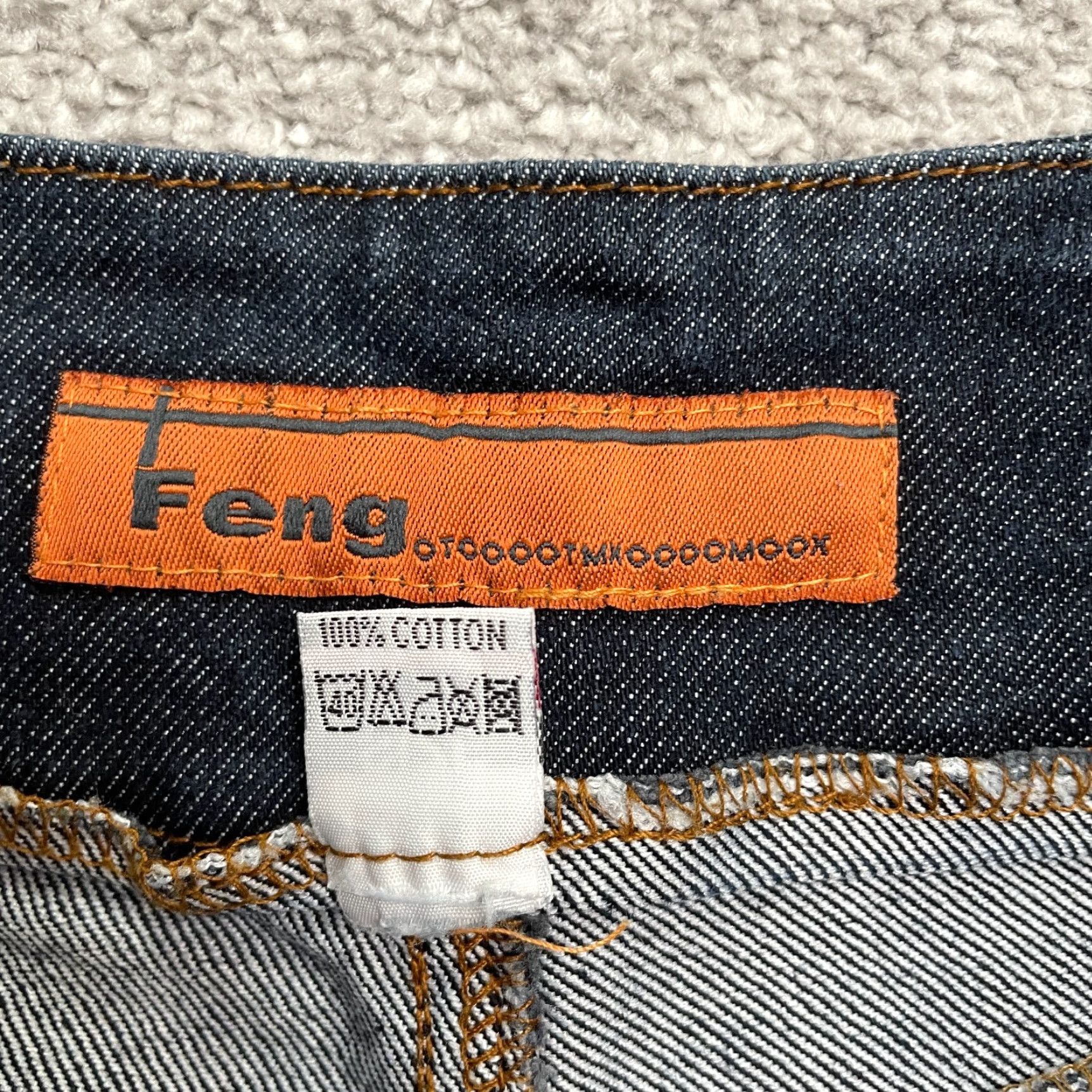 Denime Feng Bootcut Denim Jeans Juniors 28 Blue Dark Wash Mid Rise 100% Cotton 5-Pocket City Modern Women Jeans 28x27 Size 28" / US 6 / IT 42 - 5 Thumbnail