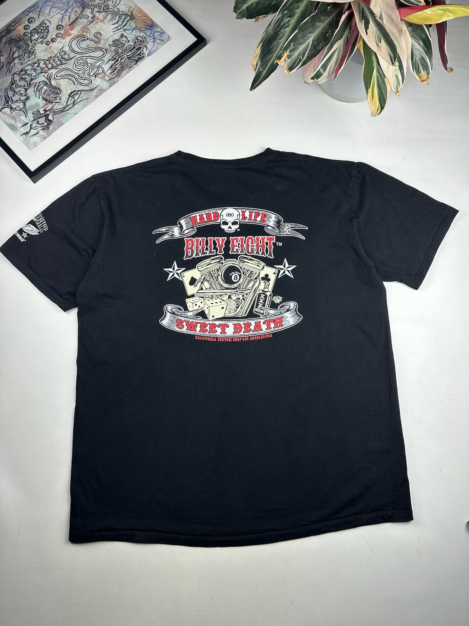 Vintage VINTAGE SEX girl NUDE pornstar TEE skull SHIRT bada bing Size US XXL / EU 58 / 5 - 2 Thumbnail