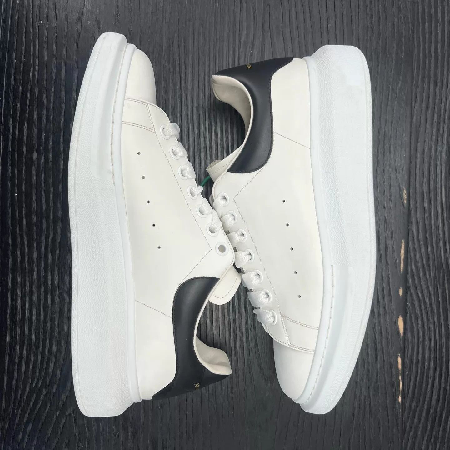 Alexander McQueen McQ Black Tailed smooth calfskin shoes Size US 9 / EU 42 - 6 Thumbnail