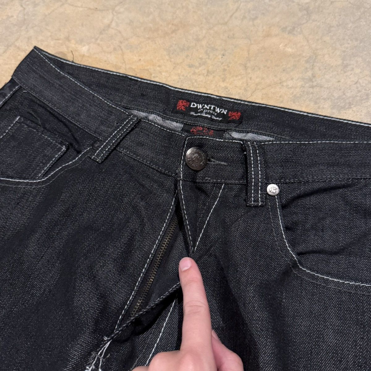 Vintage Vintage 2000s Treacherous Baggy Jeans ERD Grunge Y2K Skater Size US 36 / EU 52 - 10 Thumbnail